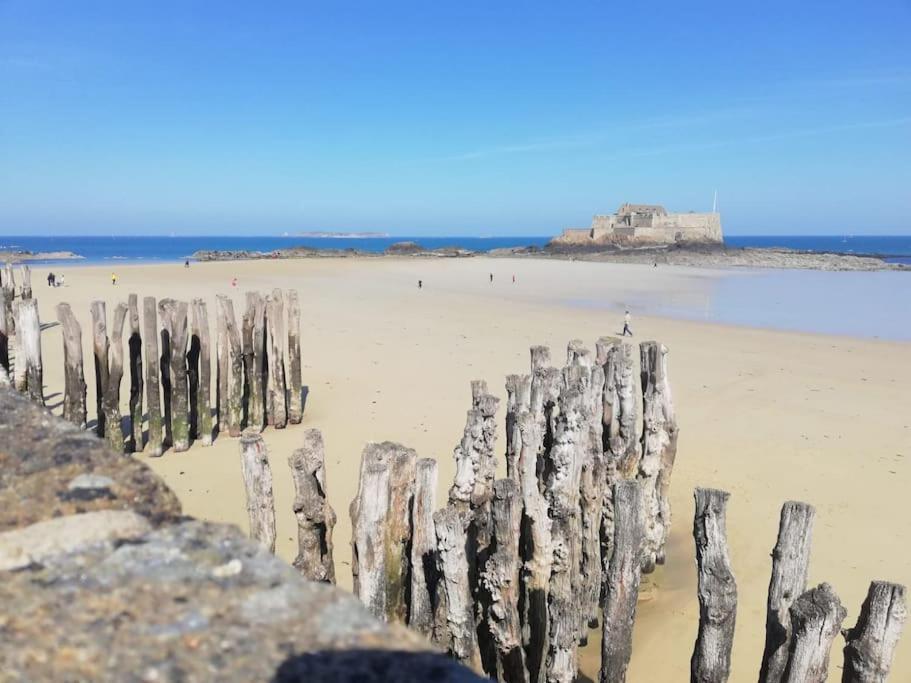 Dinard : Loft De 175 M² - A 150 M De La Plage Ngoại thất bức ảnh
