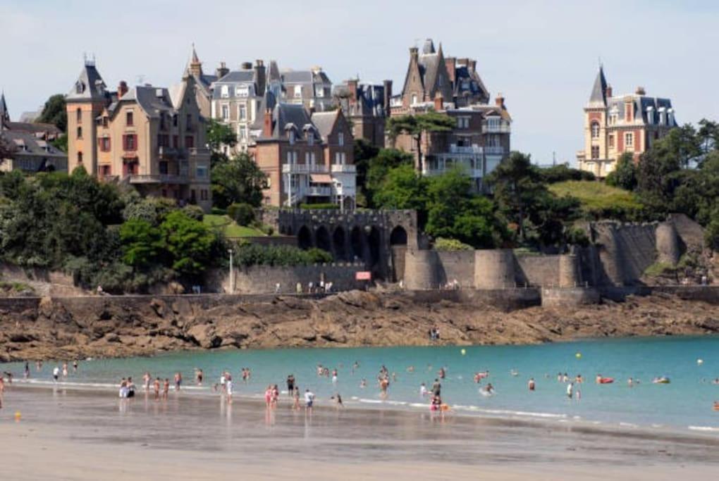 Dinard : Loft De 175 M² - A 150 M De La Plage Ngoại thất bức ảnh